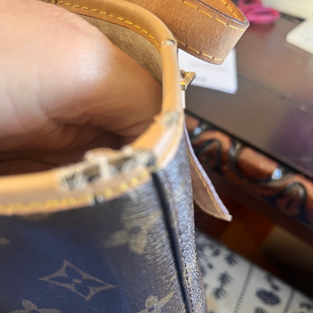 Louis Vuitton Brown Monogram Bucket Bag - Picture 7 of 8